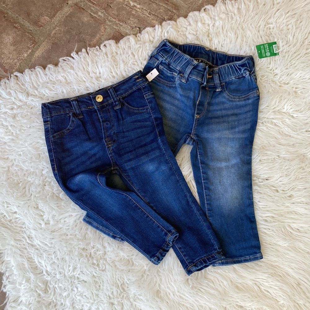 New With Tags Toddler Bundle of Jeans Seven for All Mankind 18 M Gap 18M New - Picture 12 of 14